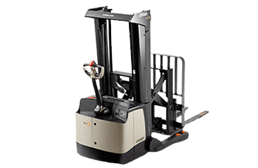 Heavy-Duty Reach Straddle Stackers
Capacity: Up to 3,500 lb
Lift Height: Up to 192 in